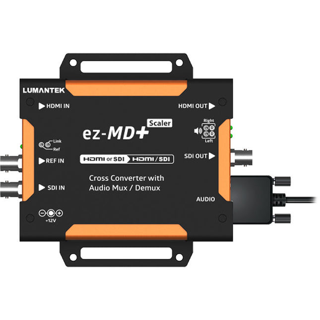 Lumantek Convertidor Cruzado HDMI a SDI con Audio Scaler 1080p60