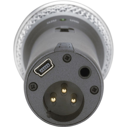 Samson Q2U Micrófono Dinámico USB XLR para Podcast con Auriculares Cerrados