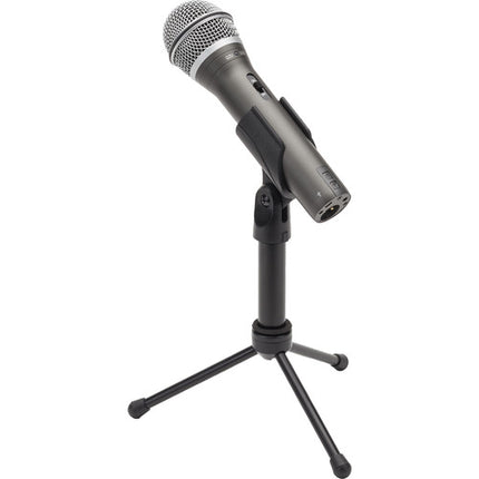 Samson Q2U Micrófono Dinámico USB XLR para Podcast con Auriculares Cerrados