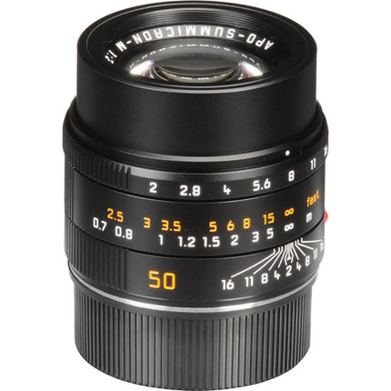 Leica APO-Summicron-M 50mm f2 ASPH Objetivo Full-Frame 39mm Negra