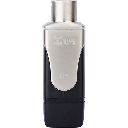 Xvive Audio U3 Sistema Inalámbrico de Micrófono Digital 2.4 GHz 90' Alcance 5 Horas Batería