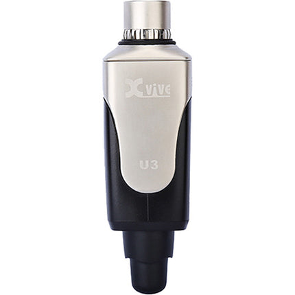 Xvive Audio U3 Sistema Inalámbrico de Micrófono Digital 2.4 GHz 90' Alcance 5 Horas Batería