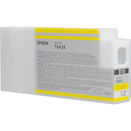 Epson T642400 Cartucho de Tinta Amarillo UltraChrome HDR 150 mL para Impresoras Stylus Pro