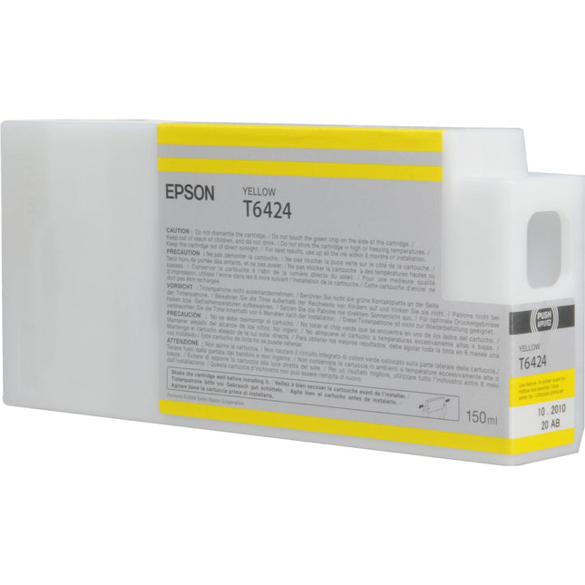 Epson T642400 Cartucho de Tinta Amarillo UltraChrome HDR 150 mL para Impresoras Stylus Pro