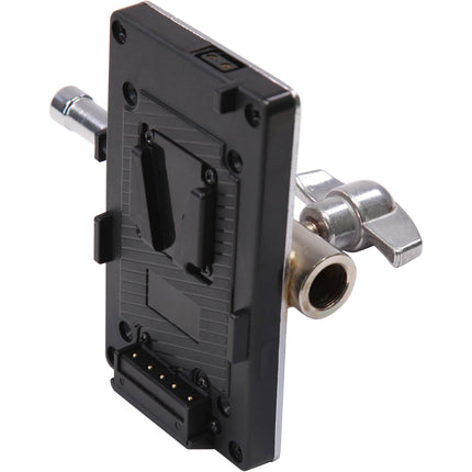 FXLion Adaptador de Placa de Batería V-Mount para Luces LED 12-24V 23.6"