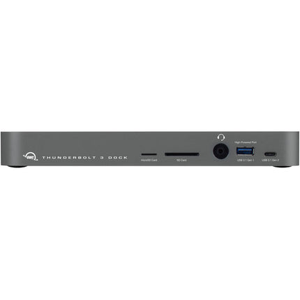 OWC 14 Puertos Estación de Acoplamiento Thunderbolt 3 Gris Espacial 85W Carga Cable Incluido
