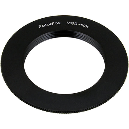 FotodioX Adaptador de Montura M39 L39 a Nikon F Metal Pulido Macro