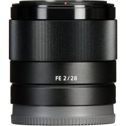Sony FE 28mm f/2 Objetivo E-Mount Full Frame con Kit de Filtro UV 49mm