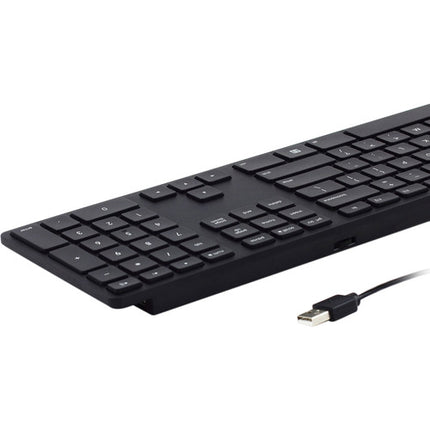Matias RGB Teclado USB Retroiluminado con Iluminación LED y Hub USB Integrado