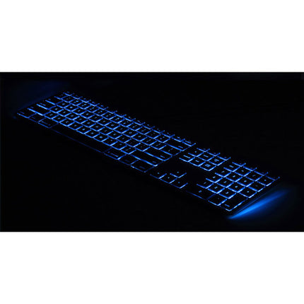 Matias RGB Teclado USB Retroiluminado con Iluminación LED y Hub USB Integrado