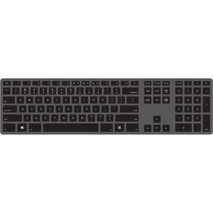 Matias RGB Teclado USB Retroiluminado con Iluminación LED y Hub USB Integrado