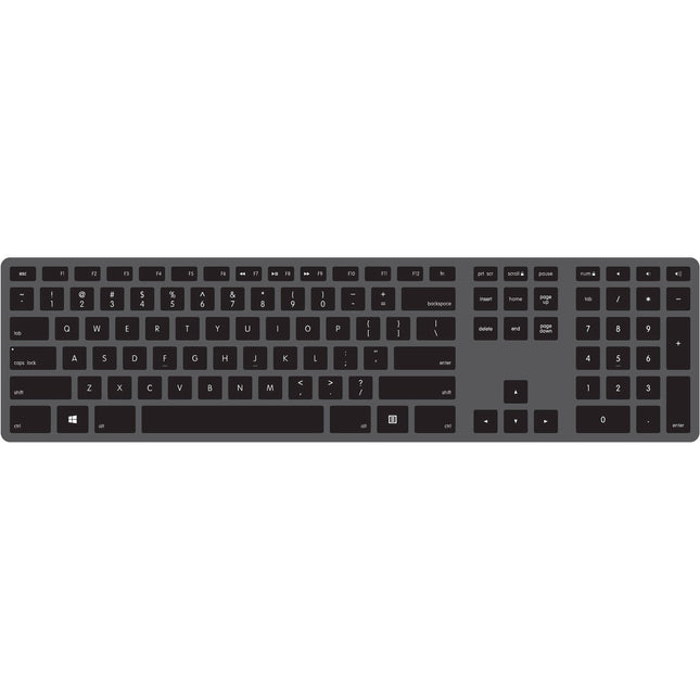 Matias RGB Teclado USB Retroiluminado con Iluminación LED y Hub USB Integrado