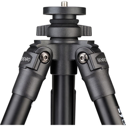 Benro Adventure Tripode de Aluminio 60.4 Pulgadas 11 lb con Cabezal Pan y Tilt HD1A
