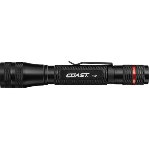 COAST G32 Linterna LED con enfoque 155 465 lúmenes y clip de bolsillo