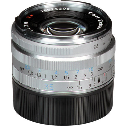 Objetivo ZEISS C Biogon T* 35mm f2.8 ZM lente con enfoque manual y apertura f22