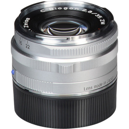 Objetivo ZEISS C Biogon T* 35mm f2.8 ZM lente con enfoque manual y apertura f22