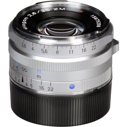 Objetivo ZEISS C Biogon T* 35mm f2.8 ZM lente con enfoque manual y apertura f22
