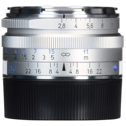 Objetivo ZEISS C Biogon T* 35mm f2.8 ZM lente con enfoque manual y apertura f22