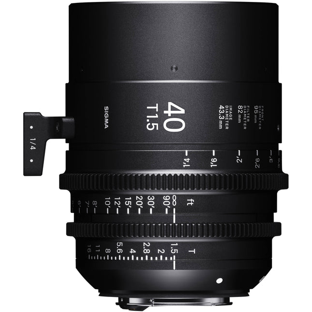Sigma 40mm T1.5 FF Canon EF Montura Lente Prime Alta Velocidad T1.5-T16