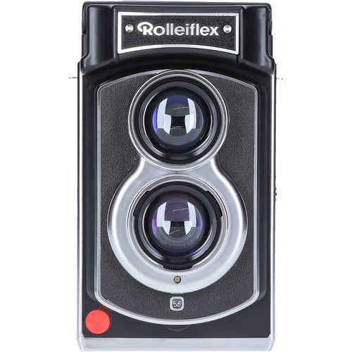 Mint Camera Rolleiflex Cámara Instantánea Twin Lens 61mm f5.6 Flash Integrado
