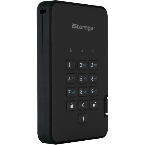 Istorage 1TB diskAshur2 SSD portátil USB 3.2 Gen 1 con cifrado AES y funda de viaje