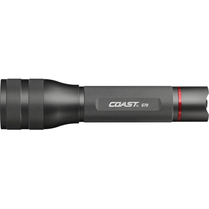 COAST G70 Linterna Foco Ajustable 110 850 Lúmenes IPX4 Pack Pilas AA