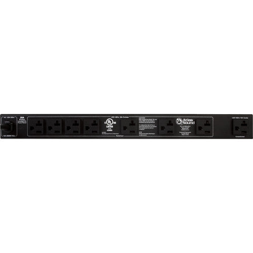 AtlasIED 20A acondicionador y distribuidor eléctrico 7 tomas 6000V protección