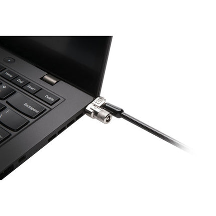Kensington MicroSaver 2.0 Cerradura para portátil con cable 6 pies acero carbono 10 mm cabeza bloqueo