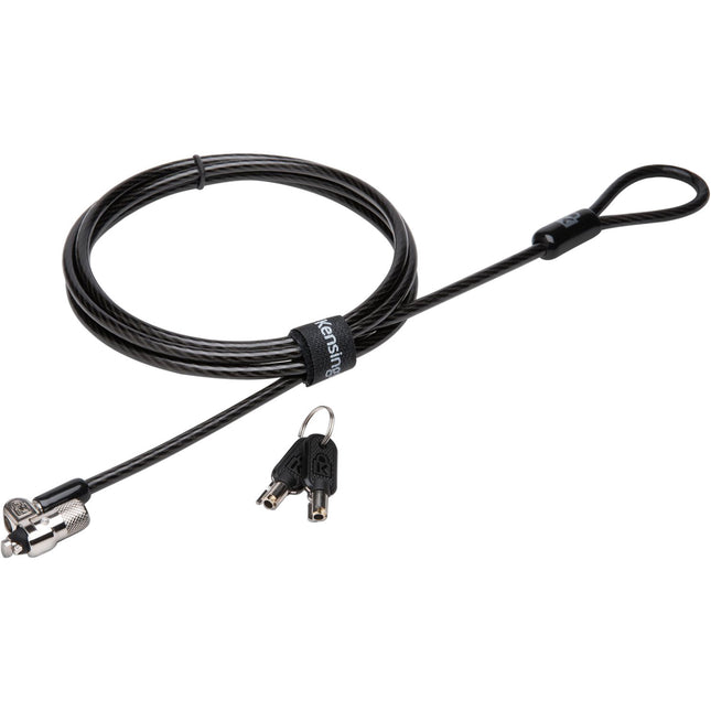Kensington MicroSaver 2.0 Cerradura para portátil con cable 6 pies acero carbono 10 mm cabeza bloqueo
