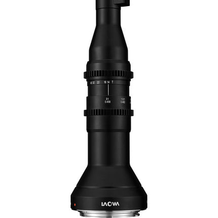 Venus Optics Laowa 24mm f14 Lente Sonda Cine Mod con Luz LED Integrada y Foco Mínimo 0.8"