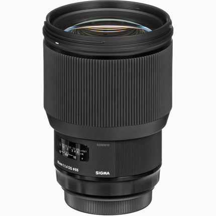 Sigma 85mm f 1.4 DG HSM Art Montura Nikon F Diafragma f 1.4 a 16