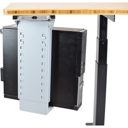 Uncaged Ergonomics Soporte Giratorio para CPU Bajo Escritorio 360° Ajustable