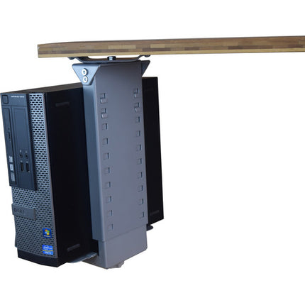 Uncaged Ergonomics Soporte Giratorio para CPU Bajo Escritorio 360° Ajustable