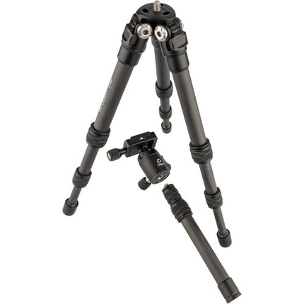 Oben Mini Video Head Kit con Cabezal de 11 lb y Trípode de Fibra de Carbono