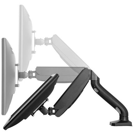 Uncaged Ergonomics Brazo Ajustable para Monitor 17-27" con 3 Puertos USB