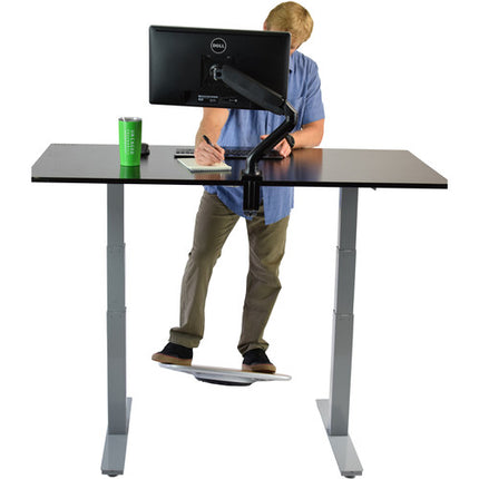 Uncaged Ergonomics Brazo Ajustable para Monitor 17-27" con 3 Puertos USB