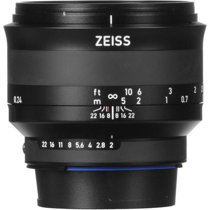 ZEISS Milvus 50mm f2M ZF.2 Lente Macro para Nikon F Apertura f2-f22 y Enfoque Manual