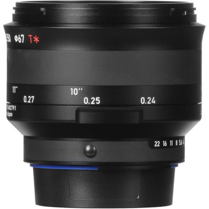 ZEISS Milvus 50mm f2M ZF.2 Lente Macro para Nikon F Apertura f2-f22 y Enfoque Manual