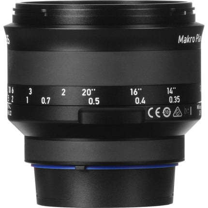 ZEISS Milvus 50mm f2M ZF.2 Lente Macro para Nikon F Apertura f2-f22 y Enfoque Manual