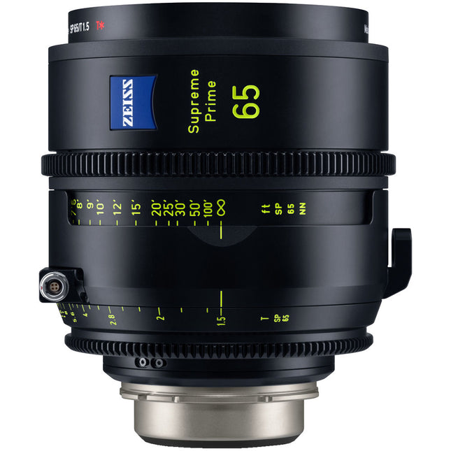 ZEISS Supreme Prime 65mm T1.5 Lente con Montura PL Foco 300° Iris 16 hojas