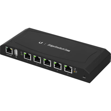 Ubiquiti ES-5XP EdgeSwitch XP 5 Puertos Gigabit PoE 24V 2.5A Adaptador