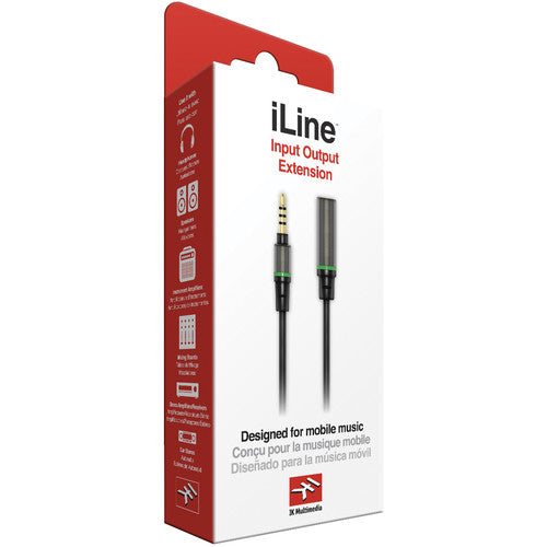 IK Multimedia Cable de Extensión de Audio 1/8" TRRS 60 cm Oro 24K