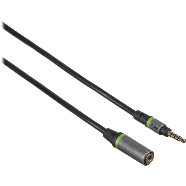 IK Multimedia Cable de Extensión de Audio 1/8" TRRS 60 cm Oro 24K
