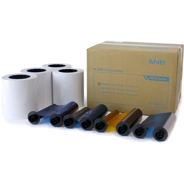 HiTi P510 Kit de impresión 4x6 pulgadas para impresora fotográfica 1320 impresiones