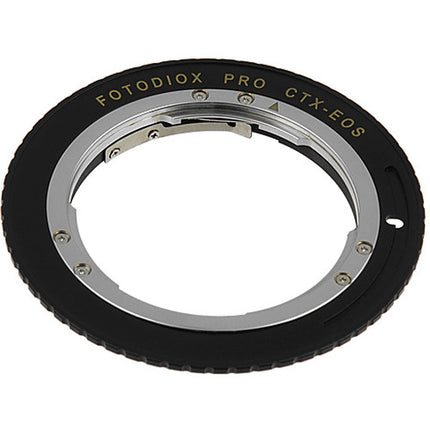 FotodioX Pro Adaptador de Montura para Lentes Contax-Yashica a Canon EF EF-S con Chip de Confirmación de Enfoque v10