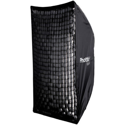 Phottix Raja Softbox Rectangular 81 x 120 cm con Grid y Difusor Frontales