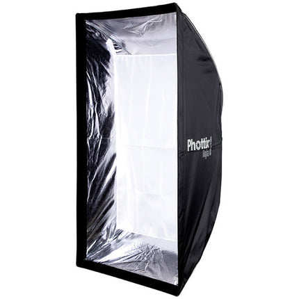 Phottix Raja Softbox Rectangular 81 x 120 cm con Grid y Difusor Frontales