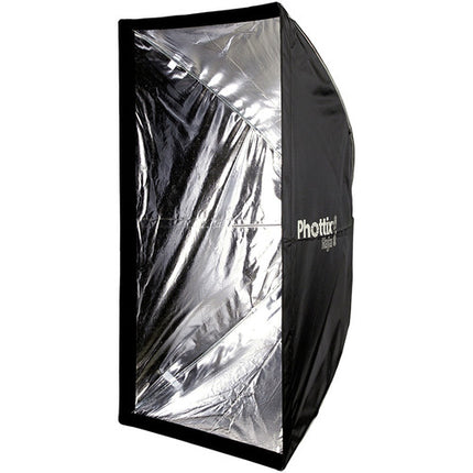 Phottix Raja Softbox Rectangular 81 x 120 cm con Grid y Difusor Frontales