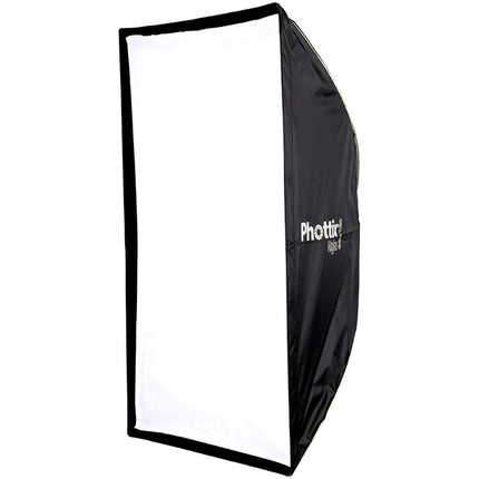 Phottix Raja Softbox Rectangular 81 x 120 cm con Grid y Difusor Frontales