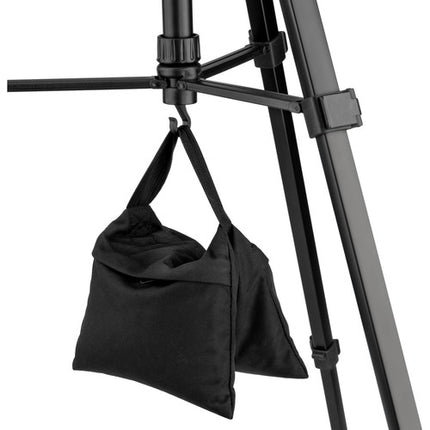 Magnus PV-3310G Trípode Fotografía Video 53 Pulgadas Carga 6 lb con Adaptador Smartphone y Montura GoPro